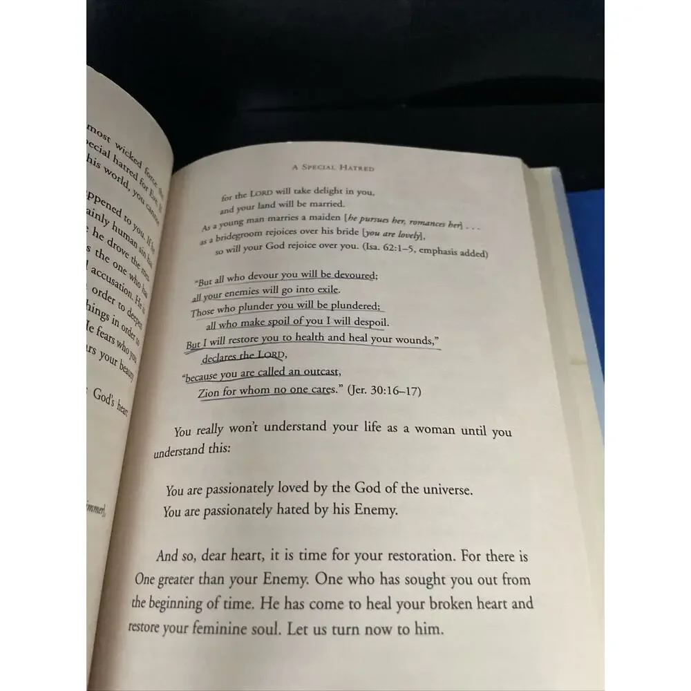 Book writings margins